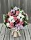 Букет цветов из: Альстромерии, Гвоздики, Розы и Хризантемы в Рогачево