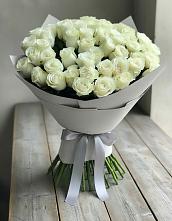 Букет 35 Белых роз в Рогачево