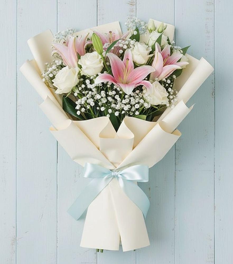 Букет цветов из: Лилии в Рогачево