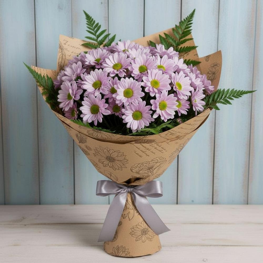 Букет цветов из: Хризантемы в Рогачево