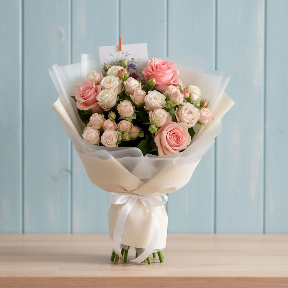 Букет цветов из: Розы в Рогачево