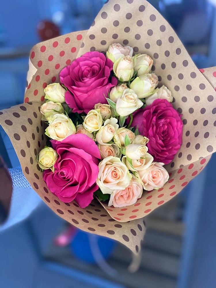 Букет цветов из: Розы в Рогачево