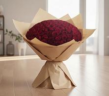 Букет 101 Красная роза в Рогачево