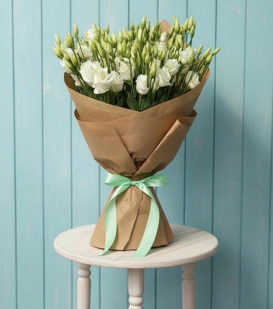 Букет цветов из: Лизиантусы в Рогачево