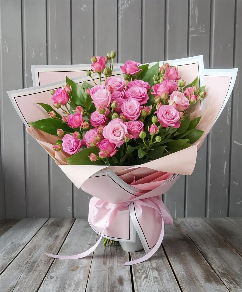 Букет Розовый кустик в Рогачево