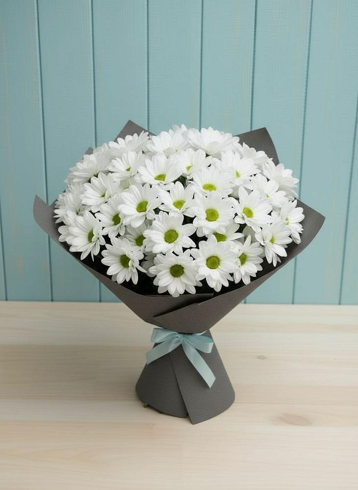 Букет цветов из: Хризантемы в Рогачево