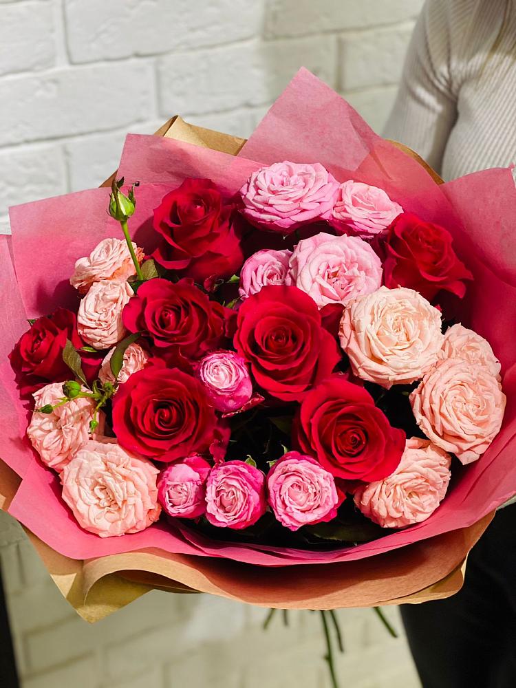 Букет цветов из: Розы в Рогачево