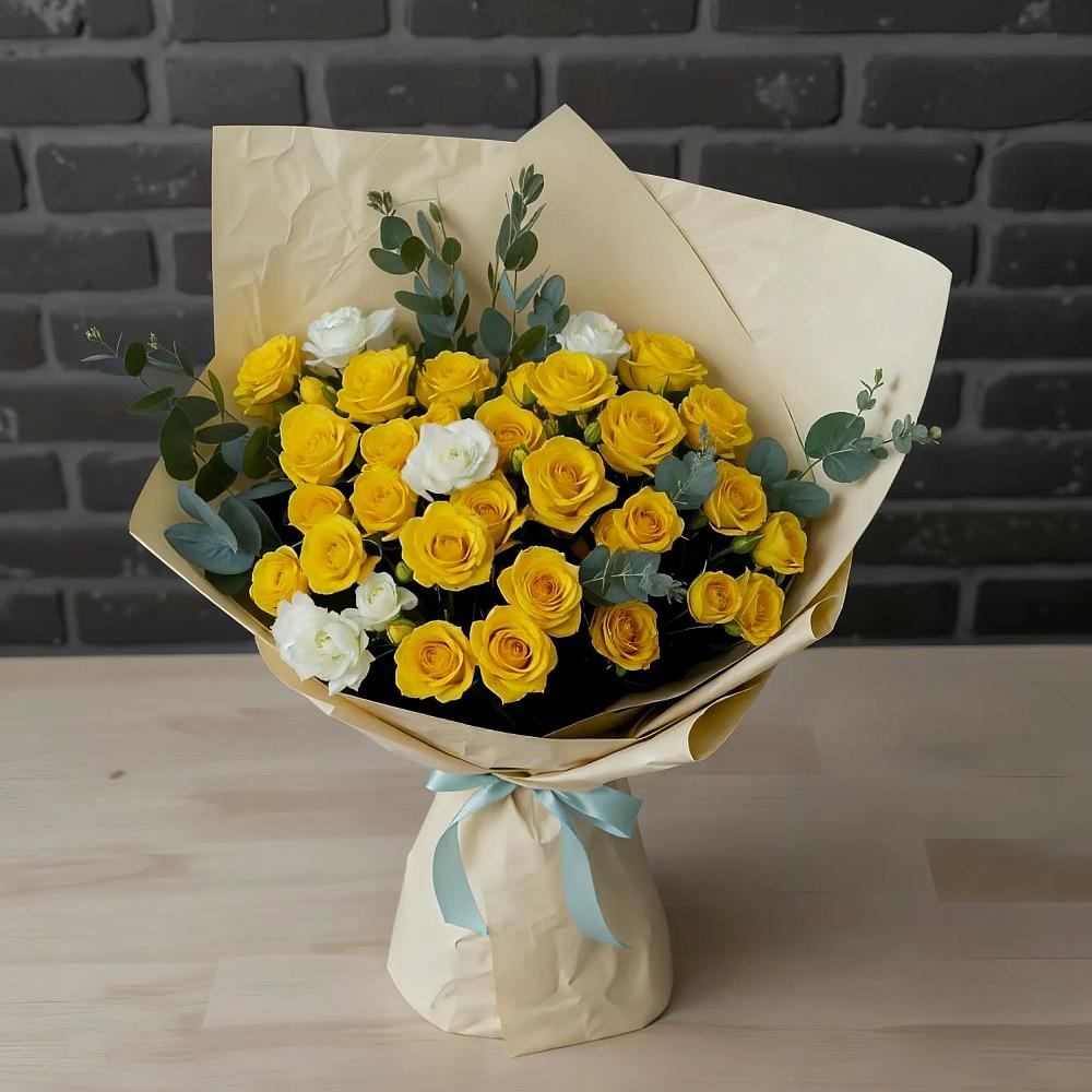 Букет цветов из: Розы в Рогачево