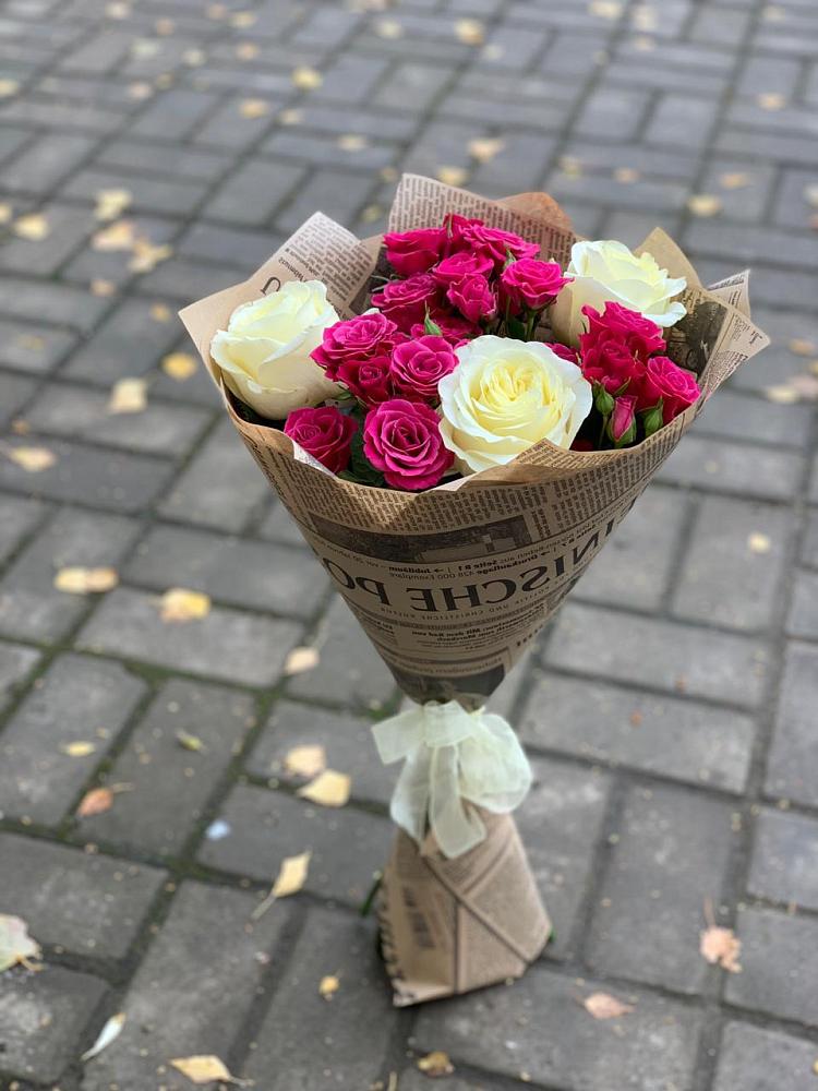 Букет цветов из: Розы в Рогачево