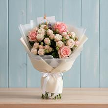Букет цветов из:  Розы в Рогачево