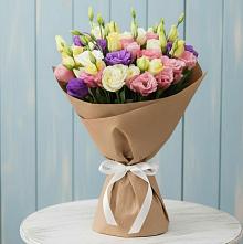 Букет цветов из:  Лизиантусы в Рогачево
